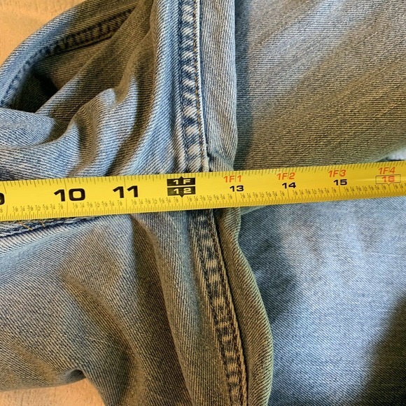 Levi's 550 Jean Y2K Distressed Vintage 100% Cotton Relaxed Fit Straight W38 L32 - Picture 9 of 12